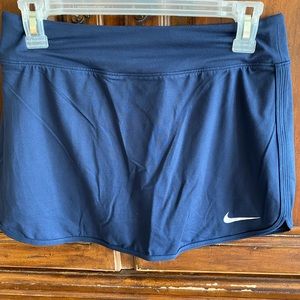 Nike Tennis Skort Navy spandex and cotton